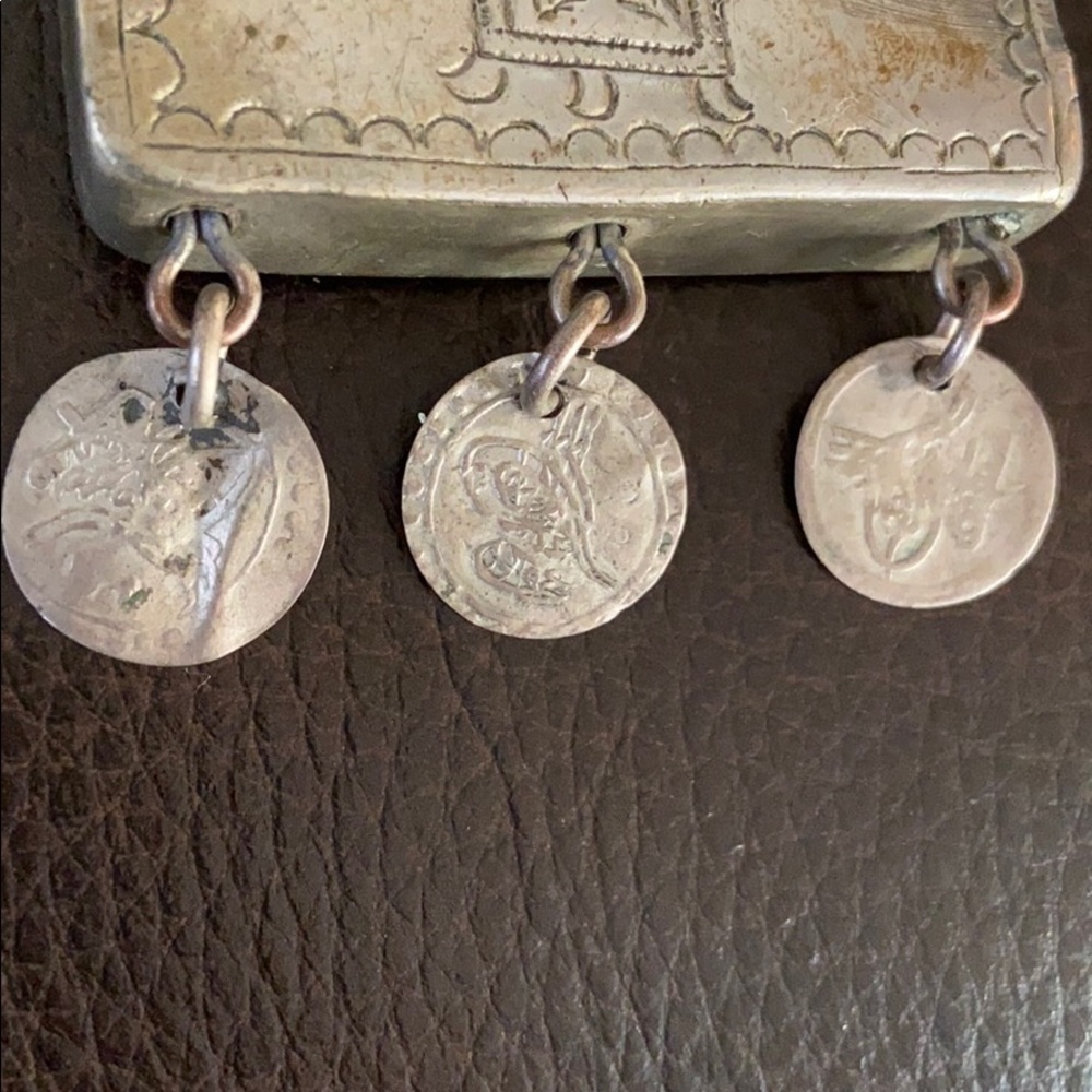 1839 stamped keepsake silver necklace religious - Picture 8 of 8